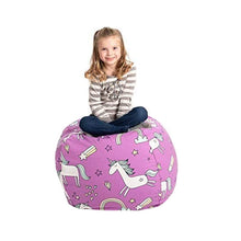 Charger l&#39;image dans la galerie, Pouf de rangement enfants
