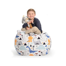 Charger l&#39;image dans la galerie, Pouf de rangement enfants
